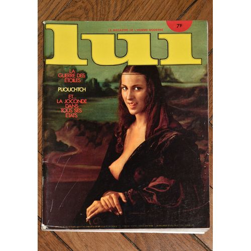 Lui 165 Octobre 1977 Interview Leonid Pliouchtch La Guerre Des Etoiles Pin-Up Aslan