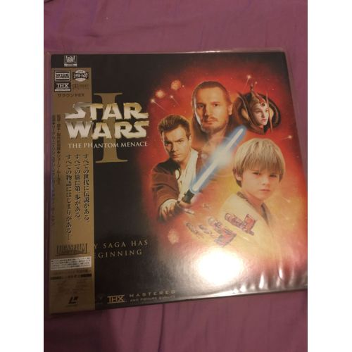 STAR WARS Laserdisc LD japonais et anglais La menace fantome Rakuten