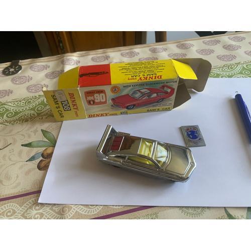 Sam¿S Car Dinky Toys 108 Avec Badge Made In England Chrome Direct From Joe 90-Dinky Toys