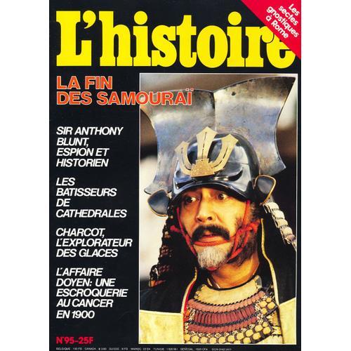 L'histoire  N° 95 : La Fin Des Samouraï