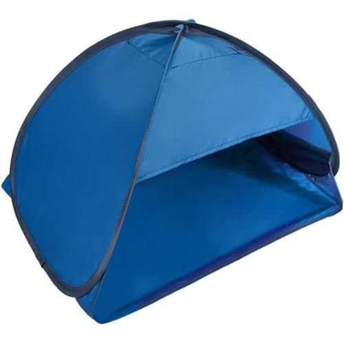 bleu Tente Plage Abri Solaire Portatif Abri Soleil Pêche Abri Soleil Cabane Abri Soleil Automatique Abat-Jour Automatique Parasol Auvent De Camping De Bébé Pliable Faire De La Pêche