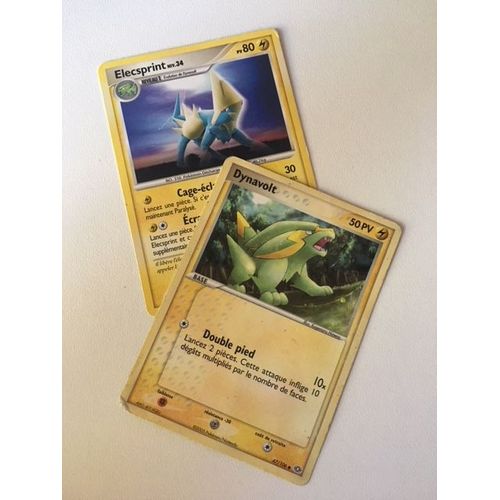 (257) Dynavolt + Elecsprint Pokemon