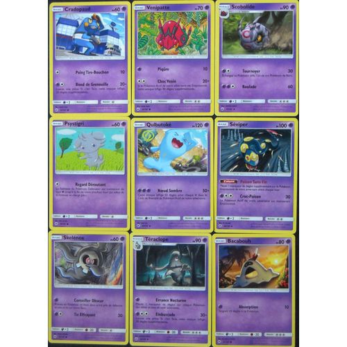 Ombres Ardentes - Lot De 9 Cartes Type Psy