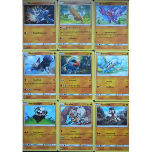 Gardiens Ascendants - Lot De 9 Cartes Type Combat