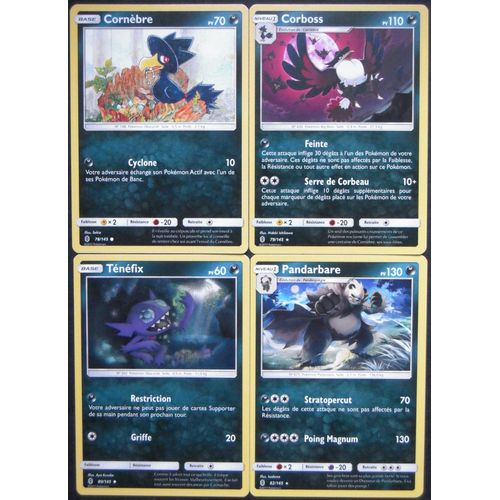 Gardiens Ascendants - Lot De 4 Cartes Obscurité
