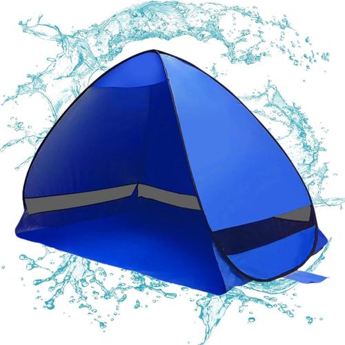 Bleu Royal Plage Pour Tente Plage, Protection Solaire, Tente Camping, Protection Uv Upf 50+, Auvent Plage Facile À Installer, Plage, Équipement Plein Air Pour Parc