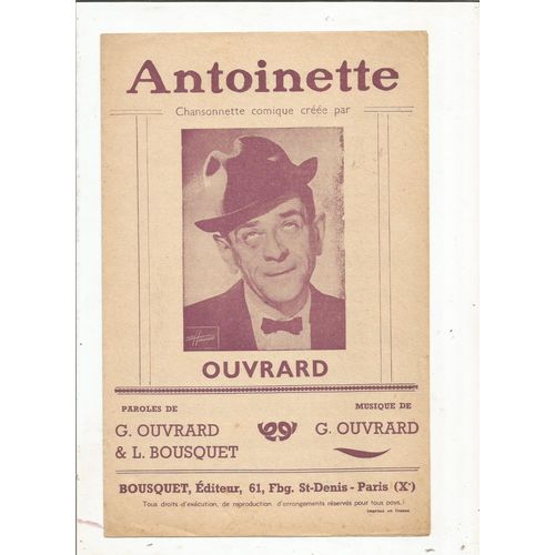 Antoinette Par Ouvrard