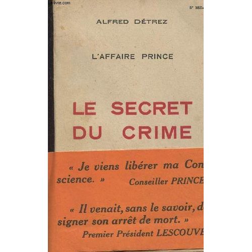 L Affaire Prince - Le Secret Du Crime