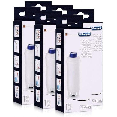 Lot De 6 Filtres À Eau Originaux Pour Machines À Café Delonghi