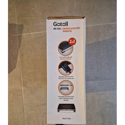Plancha grill + barbecue électrique Gotoll