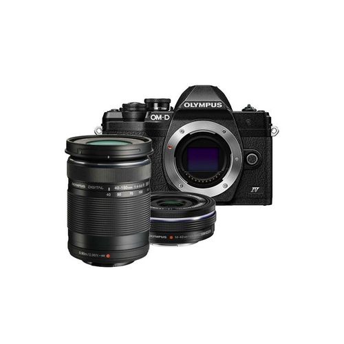 Olympus OM-D E-M10 Mark IV Noir + 14-42mm EZ Noir + 40-150mm R Noir