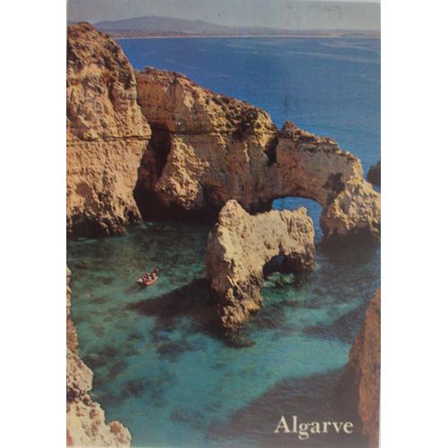 Portugal.. Lagos . Ponta Da Piedade . Algarve, Au Verso 2 Timbres 6.50 Aviao Comercial, Aeroplano Et 12.50 Recurso Naturais Pescas