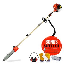 Taille-haies Thermique Scie à élaguer 62Cc Longueur 4,95Mt