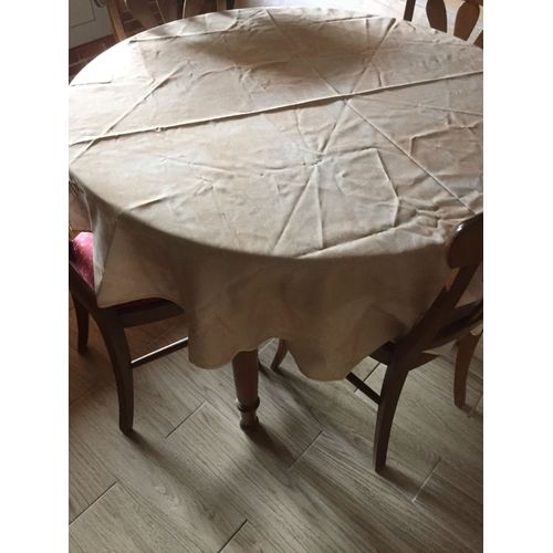 Nappe Ronde Saumon Excellent État