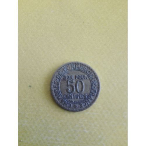 Bon Pour 50 Centimes 1922