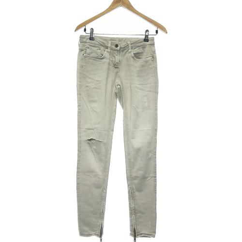 Jean Slim Sandro 36 - T1 - S - Tr?S Bon ?Tat