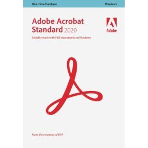 Adobe Acrobat 2020 (Windows) - Logiciel En Téléchargement - Pc