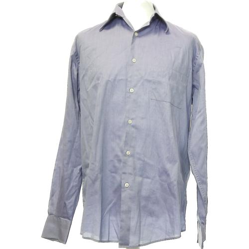 Chemise Manches Longues Azzaro 42 - T4 - L/Xl - Tr?S Bon ?Tat