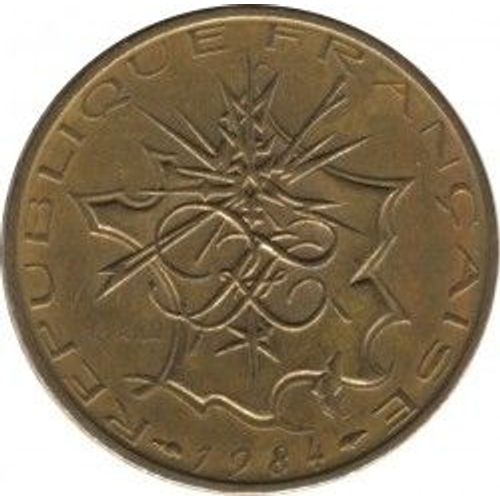 France = Pièce De 10 Francs, Type Mathieu, Année 1984, Variété Tranche A