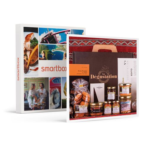 Coffret De Spécialités Salées Et Sucrées Livré À Domicile - Smartbox - Coffret Cadeau Gastronomie
