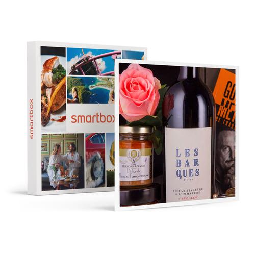 Coffret L'intemporelle : Délices Gourmet Et Vin Livrés À Domicile - Smartbox - Coffret Cadeau Gastronomie