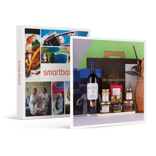 Coffret 7 Services Livré À Domicile : Produits De Sélection Mof, Terrines Et Vin - Smartbox - Coffret Cadeau Gastronomie