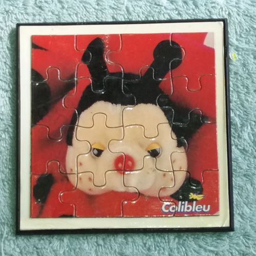Puzzle Magnetique Coccinelle Colibleu (9,5 X 9,5 Cm)