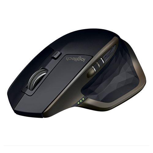 Logitech MX Master - Souris 5 boutons - Sans fil - Bluetooth, 2.4 GHz