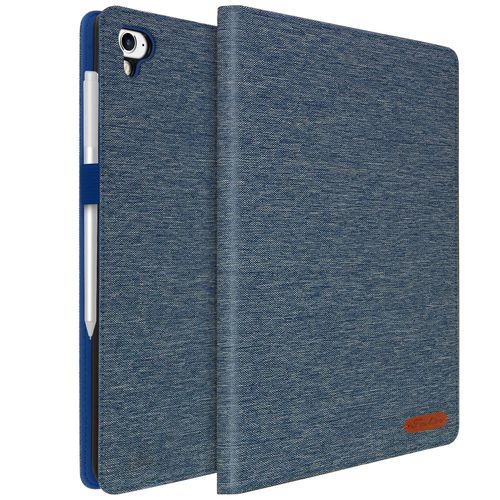 Housse Porte-Cartes Bleu P. Ipad Air / Ipad 9.7 2017 / Ipad 9.7 2018 / Ipad 5