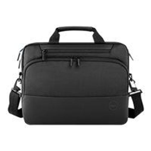 Dell Premier Briefcase 15 - Sacoche pour ordinateur portable - 15" - noir avec logo en métal - 3 Years Basic Hardware Warranty