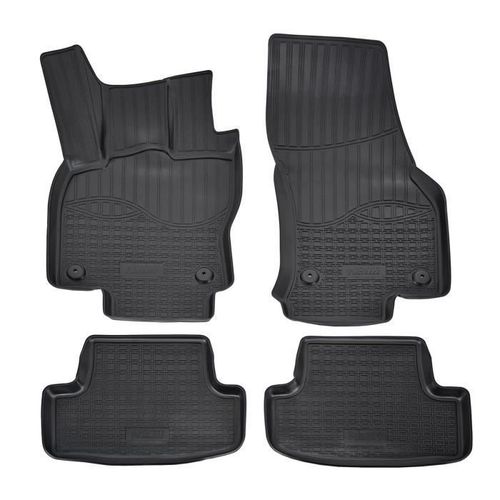 Tapis De Sol En Caoutchouc Tpe - Norm Liners - Volkswagen T-Roc - Antidérapant - Résistant - Toutes Saisons
