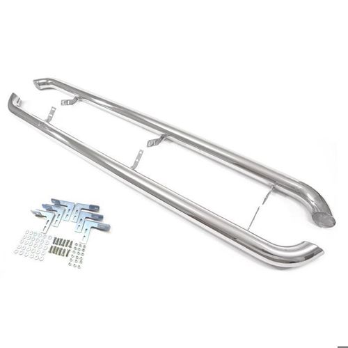 Tubes Marche-Pieds Latéraux - J&j Automotive - Mercedes X Class - 2 Pièces - Fixation Incluse - Gris