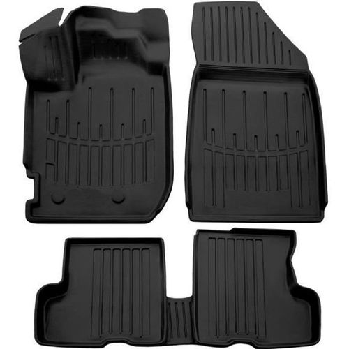 Tapis De Sol En Caoutchouc 3d - Scoutt - Dacia Duster 2 - Premium - Noir - Sur Mesure 2017-2024