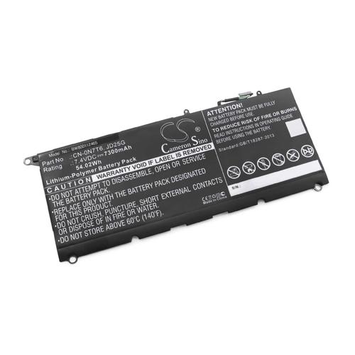 vhbw batterie compatible avec Dell XPS 13 2015 9343, 13 9343, 13-9343, 9343-1818SLV laptop (7300mAh, 7.4V, Li-Polymère)