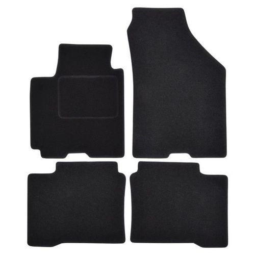 Tapis De Sol Noir Velours Sur Mesure Pour Suzuki Swift Depuis 2017, Ajustement Précis, Renforcée Dans La Zone De La Pédale