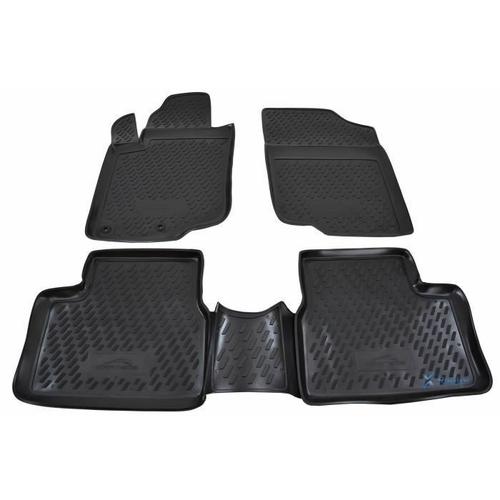 J&j Automotive | Tapis De Sol En Caoutchouc 3d Exclusive Pour Peugeot 207 2006-2012