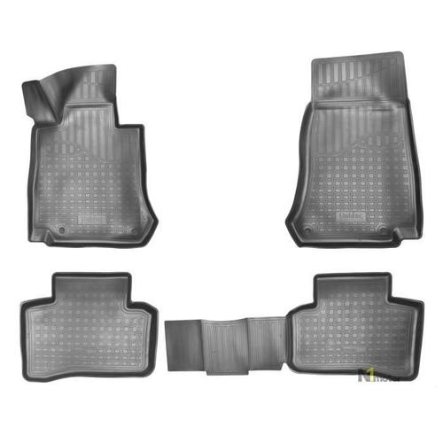 Norm Liners | 3d Tapis De Sol En Coautchouc Compatible Avec Mercedes Glc X253 Depuis 2015 4pcs