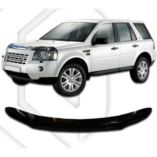 Déflecteur De Capot - Scoutt - Freelander 2 - Abs Plastique - Installation Facile - Noir