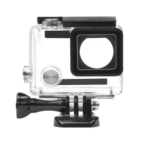 Coque étanche sous marine boîtier de protection coque professionnelle pour caméra d'action pour Gopro Hero 4 bande pour Hero 3 +/Hero 3 plus