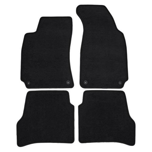 Tapis De Sol De Qualité Noir Supérieure Pour Vw Passat B5 1997-2004 4pcs, Ajustement Précis, Renforcée Dans La Zone De La Pédale