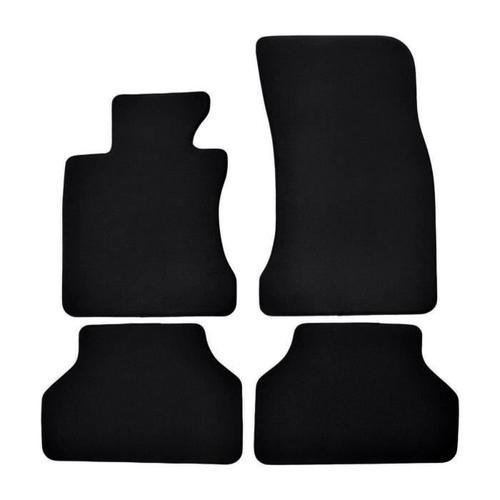 Tapis De Sol De Qualité Noir Supérieure Pour Bmw 5 E60 2003-2010 4pcs, Ajustement Précis, Renforcée Dans La Zone De La Pédale