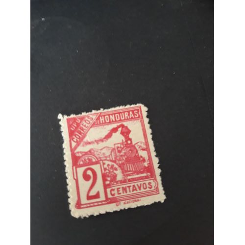 Timbres Train Locomotive Honduras Tp20