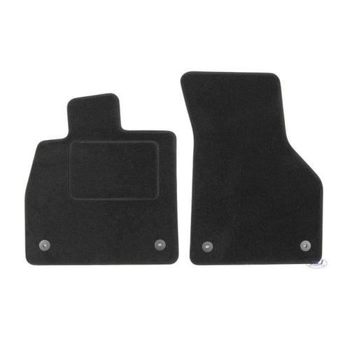 J&j Automotive | Tapis De Sol Noir Velours Compatible Avec Audi Tt 8s Coupe 2015-Prés 2pcs