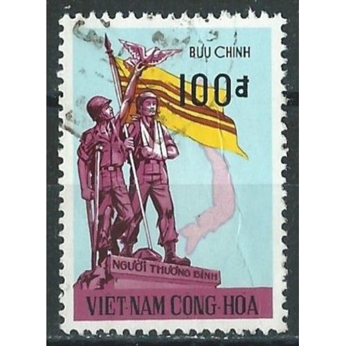 Vietnam Du Sud 1972 N° 443 Combattants Vietnamiens Oblitéré