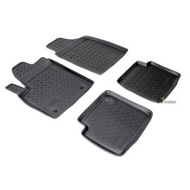 Tapis De Sol En Caoutchouc Tpe - Norm Liners - Fiat 500 - Antidérapant - Résistant - Toutes Saisons