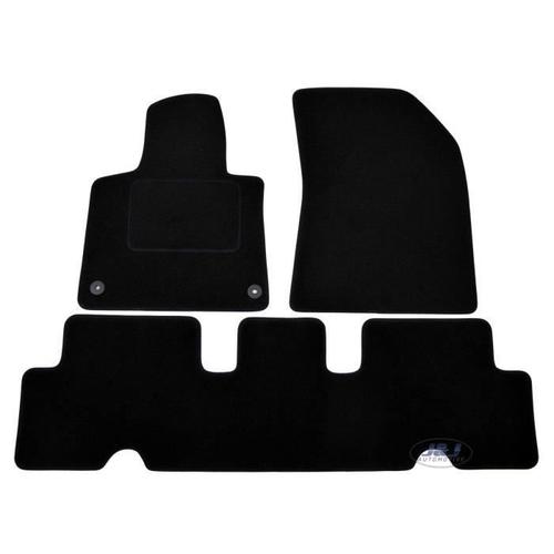 J&j Automotive | Tapis De Sol Noir Velours Sur Mesure Pour Citroën C4 Picasso Depuis 2014 / C4 Spacetourer Depuis 2018