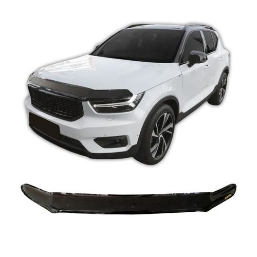 Déflecteur De Capot - Scoutt - Volvo Xc60 - Abs Plastique - Installation Facile - Noir