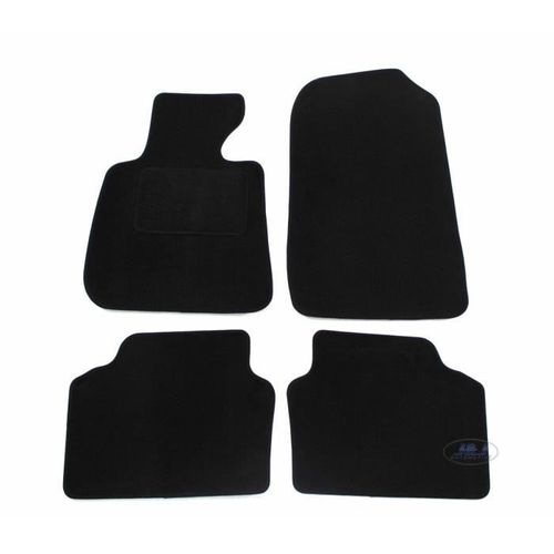 Tapis De Sol Noir Velours - J&j Automotive - Bmw 3 Série E90, E91 - Sur Mesure - Antidérapant - Imperméable