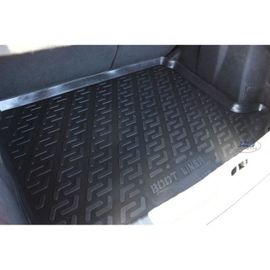 Tapis De Coffre Caoutchouc Premium - J&j Automotive - Peugeot 308 2007-2013 - Noir - Sur Mesure - Protection Eau