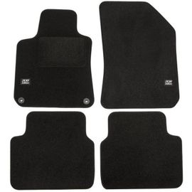 Logo Tapis De Sol Noir Velours Sur Mesure Pour Peugeot 308 Sw 2014-2021, Ajustement Précis, Renforcée Dans La Zone De La Pédale